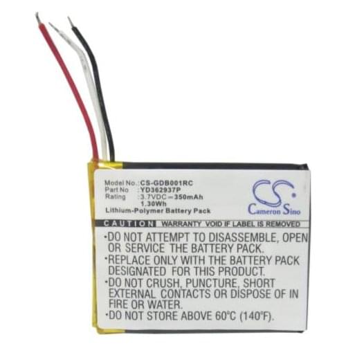 Cameron Sino 350mAh battery for GOPRO ARMTE-001 Hero 3 3+ 4 HERO3 HERO4 Wi-Fi Remote YD362937P Remote Control Battery