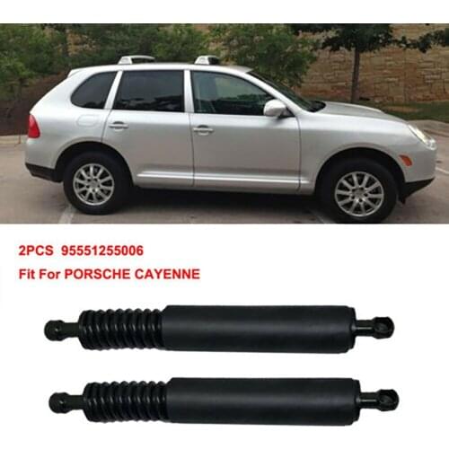 Car Shock Lift For CAYENNE For PORSCHE Iron Rear Trunk Hatch Strut 2psc