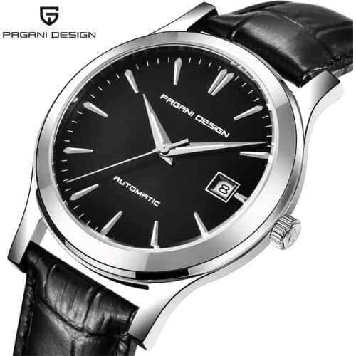 PAGANI DESIGN PD 5080 Seagull Movt Automatic Watches Men Mechanical Watch Leather Business Men WristWatch Saat Relogio Masculino