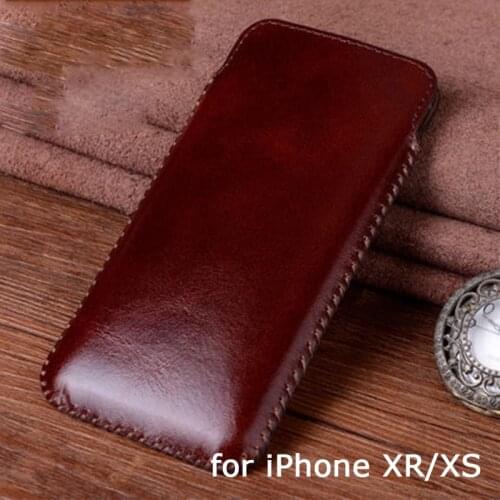Handmade Custom Pouch for iPhone XS Max Case + Tempered Glass Screen Protector for iPhone 9 iPhone XS Cover for iPhone XR Fundas