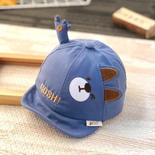 Baby Cap Infant Kids Sun Hat Bear Cute Cartoon Caps Spring Summer 5-18Months Newborn Photography Props