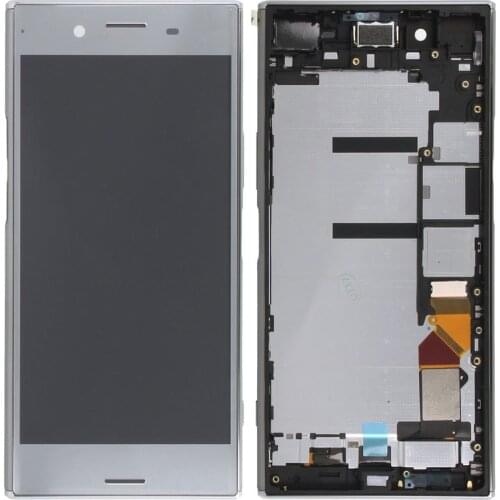 Sinbeda 5.46" IPS Display For SONY Xperia XZ Premium LCD Touch Screen Digitizer Assembly Frame For Sony XZ Plus LCD G8142 G8141