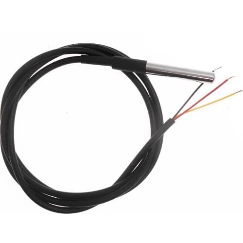 OEM length / 1 meter DS18B20 temperature sensor 18B20 water temperature probe stainless steel package waterproof type