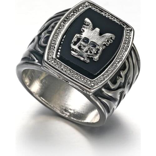 Vampire Diaries Jonathan Gilbert Family Ring Alaric Saltzman Jeremy Gilbert Black Ring Men Movie Jewelry Cosplay Costume Fandom