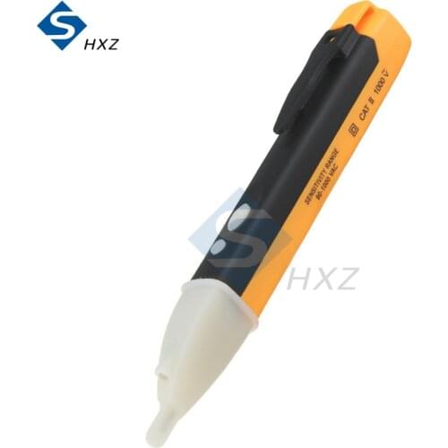 Electric indicator LED light AC 110V-220V 90-1000V Non-Contact Socket Wall AC Power Outlet Voltage Detector Sensor Tester Pen