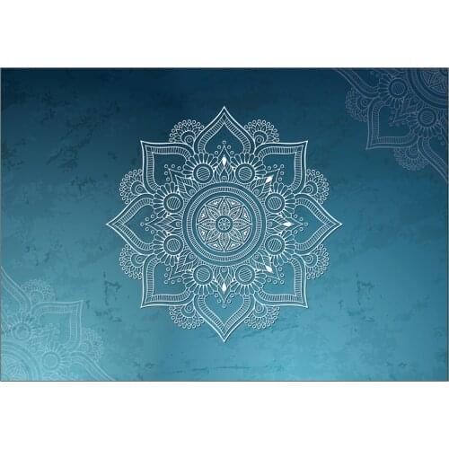 Printed Bohemian Carpet Printed Carpet Toilet Anti-slip Mat Living Room Bedroom Home Decor Carpet Can Be Customized