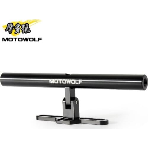 MOTOWOLF Universal Motorcycle Handlebar Modified New Generation Of Hand Multifunction Styling Cross Bar 5 Colors Drop Shipping