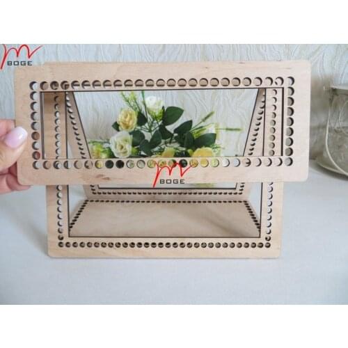 Set of 4pcs Crochet bag pattern Wooden Crochet Bottoms base for diy Crochet bag