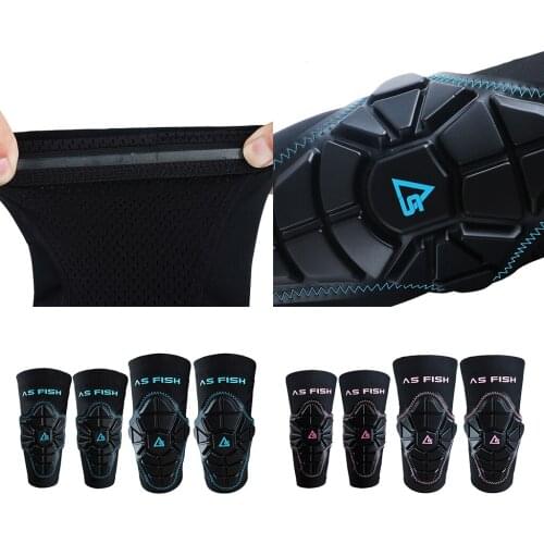 Knee Elbow Pads 4Pcs Protective Gear Set for Multi Sports Cycling Bicycle Skateboarding and more - Choose Colors