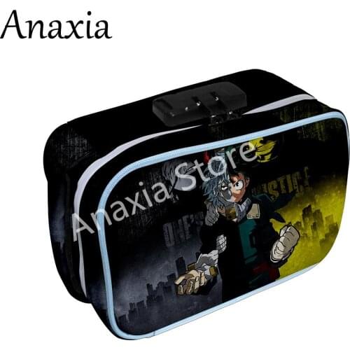 My hero academia shigaraki tomura new 3D Printed Bag Oxford cloth 3D printing Deodorant Tobacco Bag Storage Bag Cosmetic Bag
