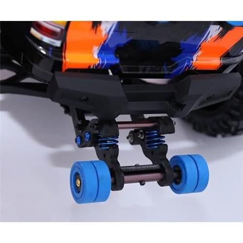 RC Car Upgrade 4 Wheel Keel Spring Wheelie Bar for TRAXXAS XMAXX X-MAXX 1/5 RC Car Accessories