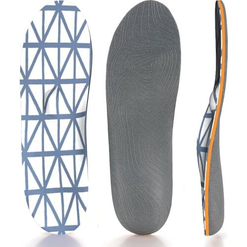 Plantar Fasciitis Arch Support Insoles for Flat Feet Foot Running Athletic EVA Shoe Insoles Men and Women Shoe Orthotic Inserts