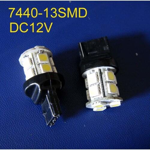 High quality 12V T20 7440 led Reverse light,w21w Car led Turn Signal,Tail Bulb 7440 Auto led Rear fog lamp free shpping 5pcs/lot
