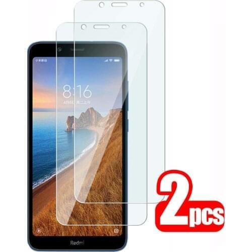 2pcs protective Glass For xiaomi redmi 7a screen protector tempered Glass xiomi xaomi redmi 7a redmi7a redmi7 7 a a7 safety Film