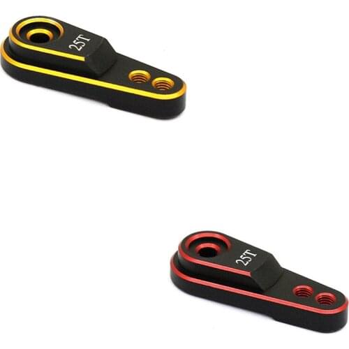 Hard Aluminum Alloy 25T M3 Steering Link Servo Arm Horn for 1/10 RC Crawler Traxxas TRX4 Metal Upgrade Parts