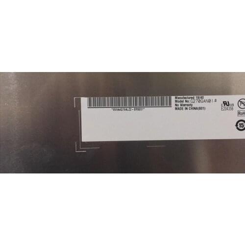 27‘’ LCD Display Panel Screen G270QAN01.0 G270QAN01.1 G270QAN01.2 G270QAN02.0