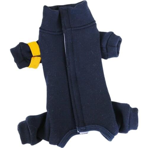 Pets Dog Winter Clothes Puppy Dogs Polyester-cotton Warm Jumpsuit Chihuahua Small Dog Costume Apparel Outfit