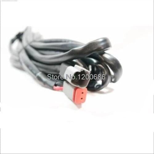 65CM 18AWG Deutsch DT DTP male and female 2-pin Extension Wiring Harness Kit For LED Light Bar Pod Ligts Wire Harness