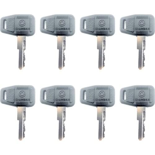 8pc key For Liugong Loader 30E 40B 50C 50CN 855 856 Electric Lock Key