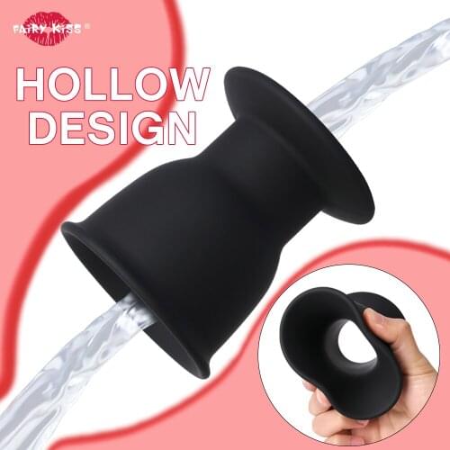 Big Hollow Enema Buttplug Anal Plug Dilator Speculum Sex Toys Large Butt Plugs Anus Cleaning Extender For Women Men Adults Goods