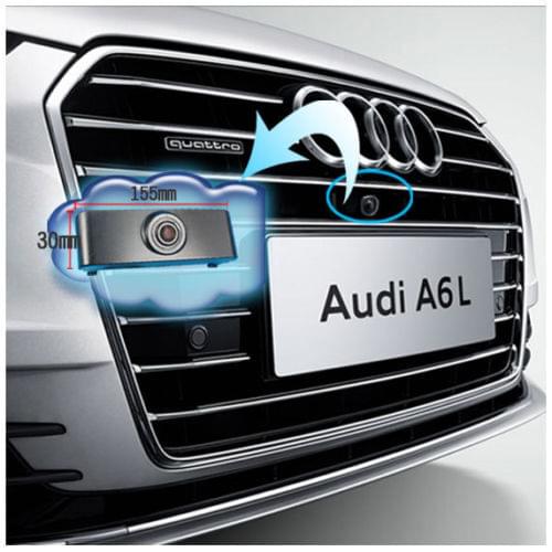 CCD car front view logo web parking camera for Audi A6L waterproof night vision HD