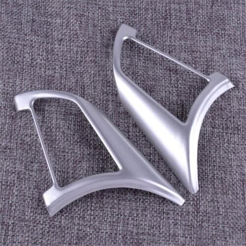 DWCX Interior Chrome Steering Wheel Button Trim Cover Car Styling Accessories ABS Fit for Nissan Kicks 2016 2017 2018 2019