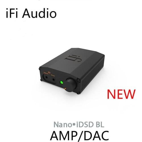 IFi Audio Nano IDSD BL Black Label Decoder Amplifier MQA Burr-Brown Multibit DSD256 Portable Hardware Solution DSD USB DAC AMP