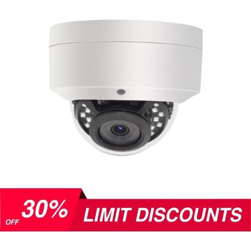 Audio 5MP POE IP Dome Camera 2.8mm Onvif 5 Megapixels 2592x 1944 100ft IR Super HD Outdoor Security Camera Vandal-Proof Camera