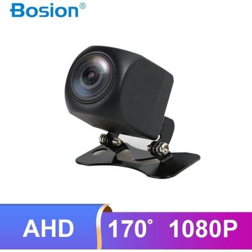 HD 1280*720P Starlight Night Vision Fisheye Lens Vehicle Reverse Backup Rear View AHD Camera For Android DVD AHD Monitor