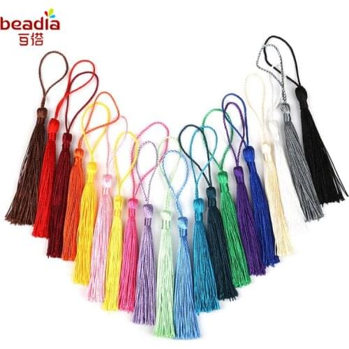 New Arrival 30pcs/bag Multiple Colors Total Length 13cm Tassel For DIY Jewelry Findings Craft Making Accessories