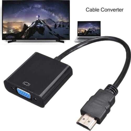 MAYITR Male To Famale Converter 1080P Digital to Analog Video Audio Adapter For PS3 X-box PC Laptop Tablet