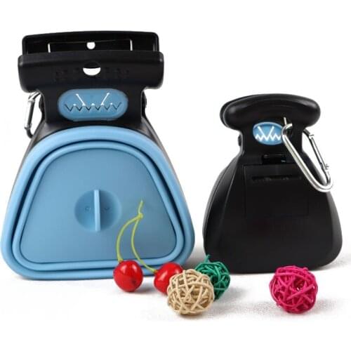 Pet Dog Poop Bag Dispenser Travel Foldable Pooper Scooper Poop Scoop Clean Animal Waste Picker Cleaning Tools Pet Products