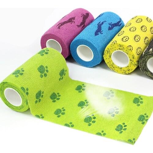 5cm*4.6m 4 Size Sports Tape Waterproof Self Adhesive Bandage Muscle Tape Finger Protector Vendas Adhesivas Deporte