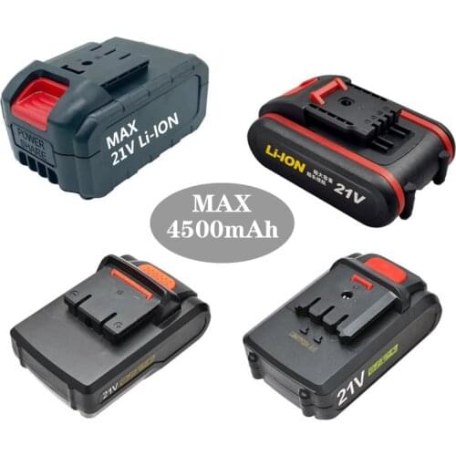 21V High-capacity Lithium Battery 18V High-end 18650 Power Battery Electric Screwdriver Battery Hand Drill Rechargeable Battery