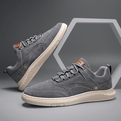 ZEEKSON Low-top Mens Casual Sports Shoes New Fashion Sneakers Trend Korean Style Lace-up Breathable Mens Canvas Shoes