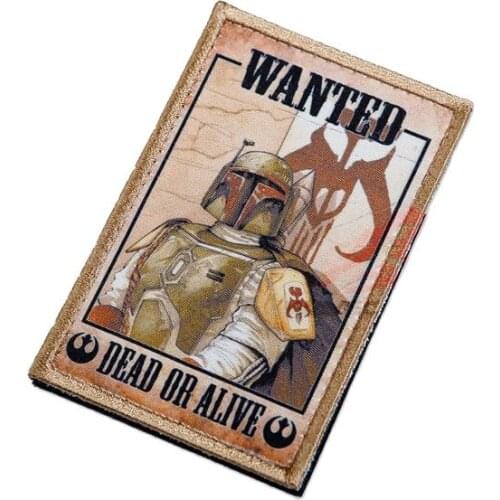 NEW Magic Sticker Bounty Hunter Superfine Armband Tactical Vest Exquisite High Quality Combat Uniform Commemorative Gift Outdoor