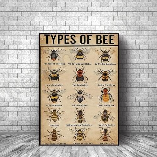 Bee poster / bee lover poster decorate your perfect home poster