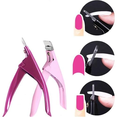 Nail Clipper U-Type Multiple Function Stainless Steel Sharp Solid Nail Edge Cutter for Beauty