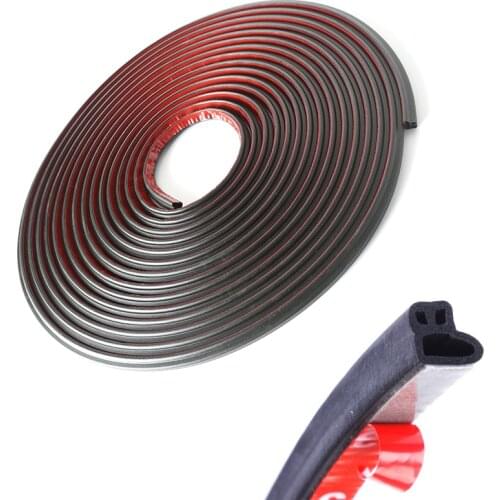 L Shape Weatherstrip Rubber Seals Sound Insulation Sealing Strip Car Door Seal Strips Sticker Automobiles Interior Accessories