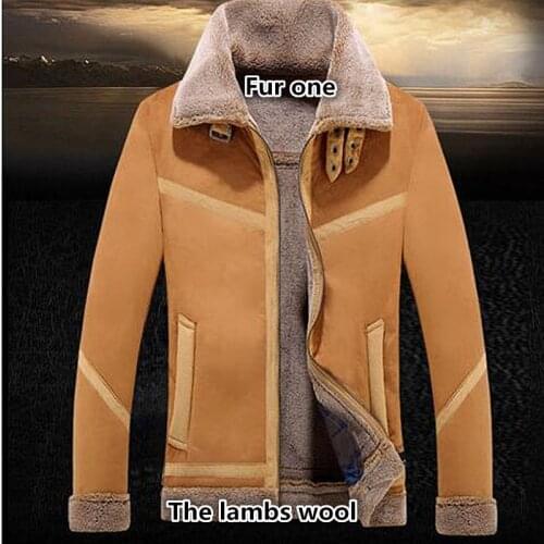 Xiangyihui Men's Faux Leather Jackets