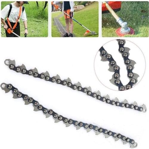1Pcs Gas Multi-function Electric Lawn Mower Nylon Gasoline Chain Grass Head Mowing Tools Head Chain Grass Multi-Function Durable