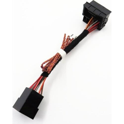 1Pcs RCD510 CD Player Canbus Adapter Converter Cable for Passat B6 Golf MK5 MK6 Beetle Polo Scirocco Tiguan CC Touran