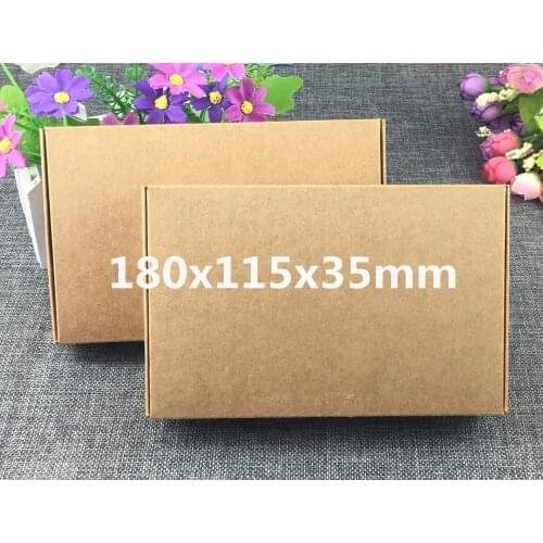 10pcs kraft Paper Chocolate Cake Box Gift Packaging Box Cookie Candy Nuts Box DIY Wedding Gift Packing Box