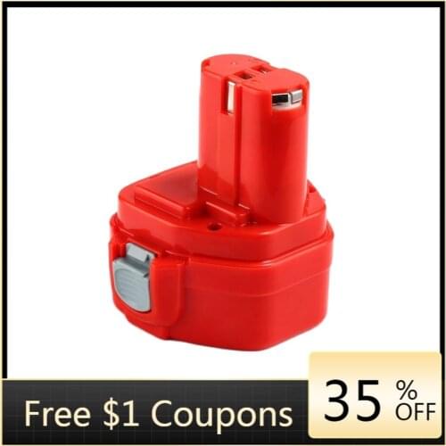 Ockered 12V 2000mAh Replacement Replaceable Battery Power Tools Bateria for Makita PA12 1220 1222 1235 1233S 1233S 1233SA 1233SB