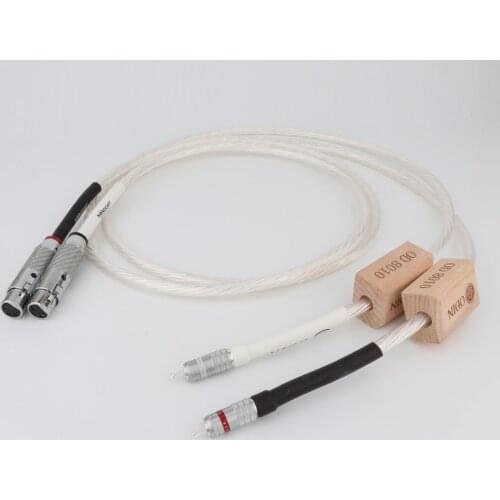 Nordost Odin 7N Pure Silver Audio Signal Balanced Cable With XLR To RCA Connectors
