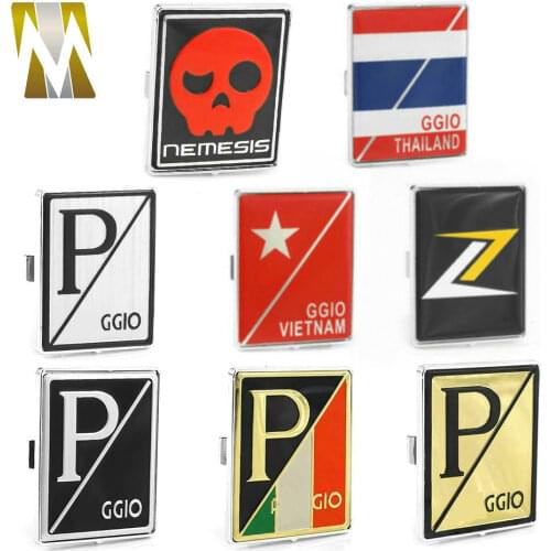 For Vespa GTS 250 300 GTS250 GTS300 Scooter Front Body Head Fairing Badge Plate Sprint Primavera 150 LX150 Tablet Square Sticker