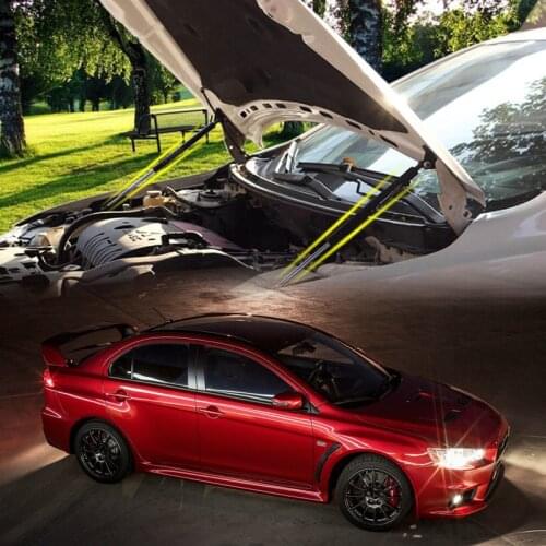 For Mitsubishi Lancer EX 2008-2017 Stainless Engine Cover Supporting Rod Hydraulic Hood Support Poles Gas Springs