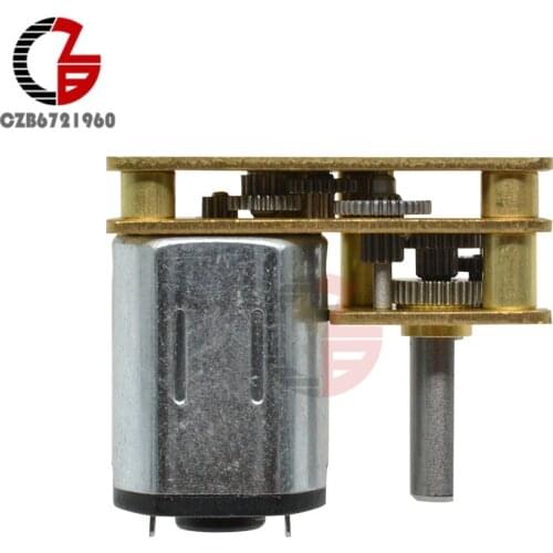 GA1024 N20 DC Gear Motor 6V 100RPM Linear Electric Miniatura Motor for Home Appliance Fan Car Hobby Toy RC Car