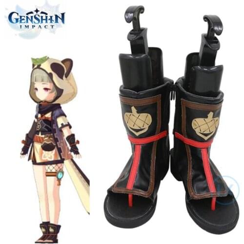 Game Genshin Impact Sayu Cosplay Costumes Cosplay Shoes Lolita Kimono Women Gilrs Lovely Boots For Halloween Carnival Party