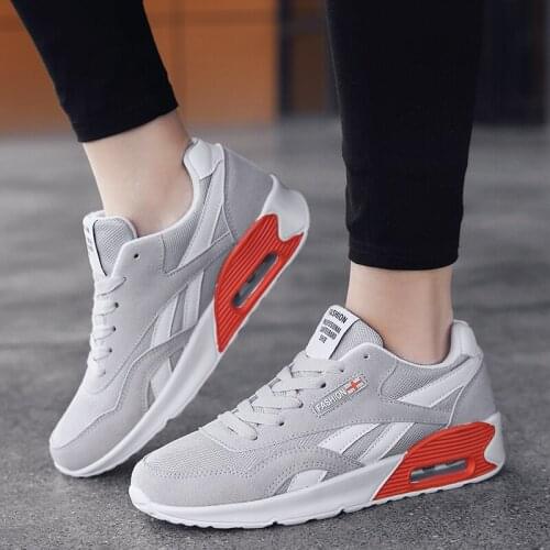 2021 Summer Breathable Couple Sneakers Trendy Mens Casual Shoes Running Shoes All-match Male Shoes Cozy Vulcanized Shoes